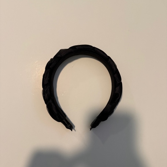 Black Braided Headband - Picture 2 of 4